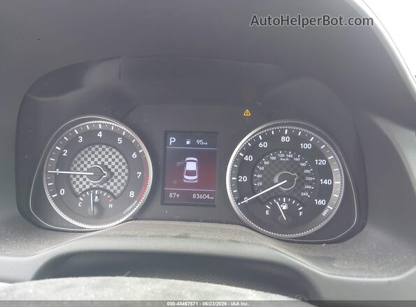 5NPD74LF0LH615711 2020 HYUNDAI ELANTRA White Հետևի նստատեղերի տեսք