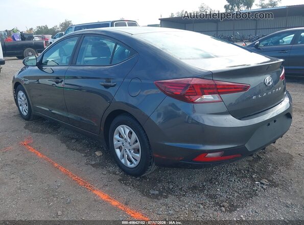 5NPD74LF0LH616406 2020 HYUNDAI ELANTRA Gray უკანა მარცხენა