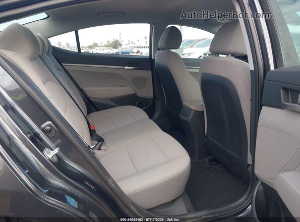 5NPD74LF0LH616406 2020 HYUNDAI ELANTRA Gray VIN კოდის სტიკერის ხედი
