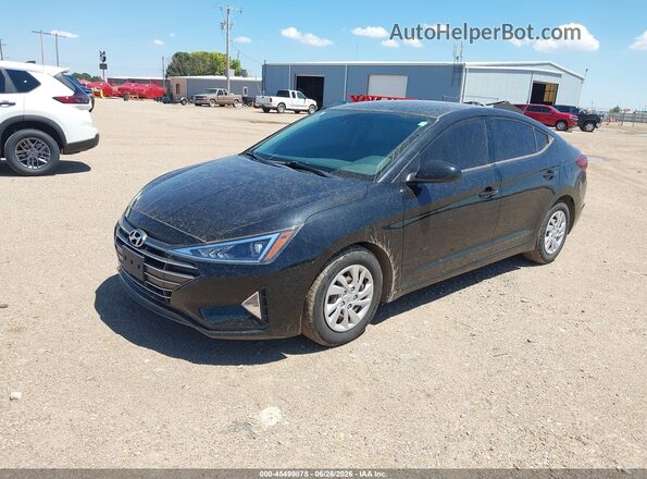 5NPD74LF0LH618012 2020 HYUNDAI ELANTRA Black Front left