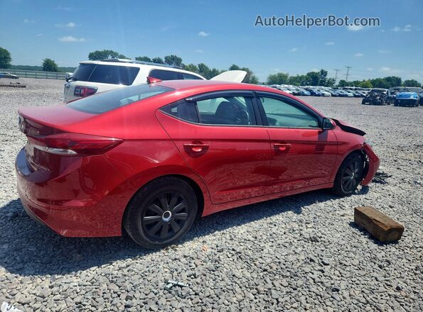 5NPD74LF1HH050506 2017 HYUNDAI ELANTRA Red Задня права чверть