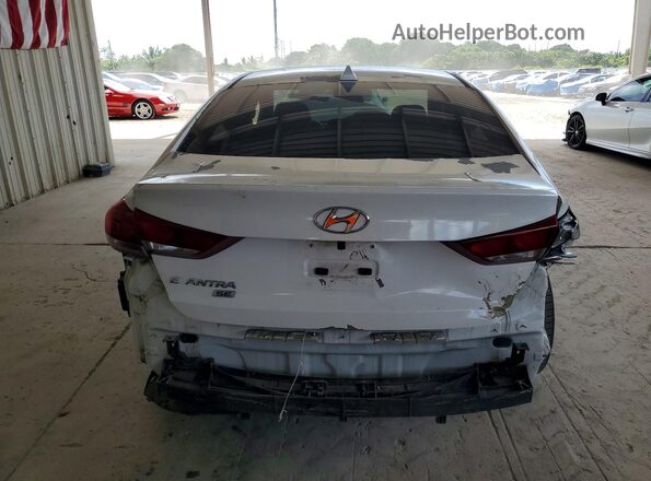 5NPD74LF1HH100109 2017 HYUNDAI ELANTRA Белый Вид сзади