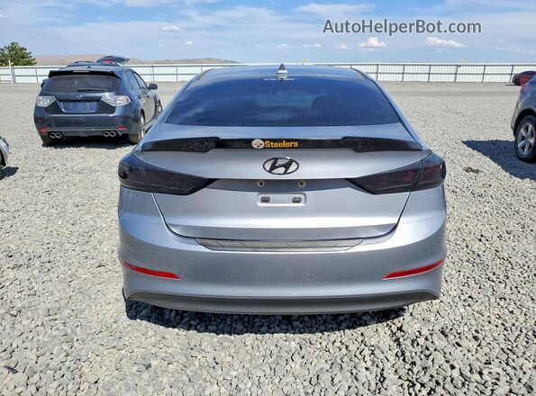 5NPD74LF1HH138567 2017 HYUNDAI ELANTRA Серебряный Вид сзади