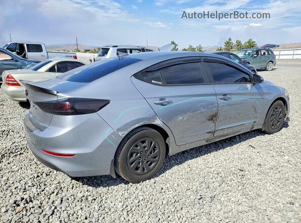 5NPD74LF1HH138567 2017 HYUNDAI ELANTRA Серебряный Задняя правая четверть