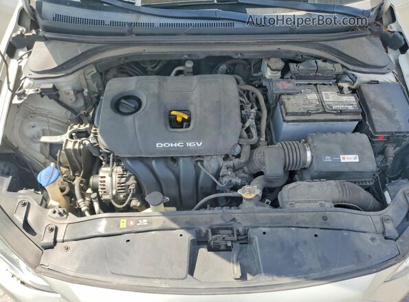 5NPD74LF1HH162562 2017 HYUNDAI ELANTRA Beige უკანა სალონის ხედი