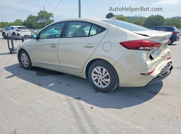 5NPD74LF1HH162562 2017 HYUNDAI ELANTRA Beige უკანა მარცხენა