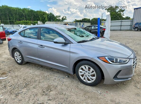 5NPD74LF1HH172637 2017 HYUNDAI ELANTRA Silver Przód prawy