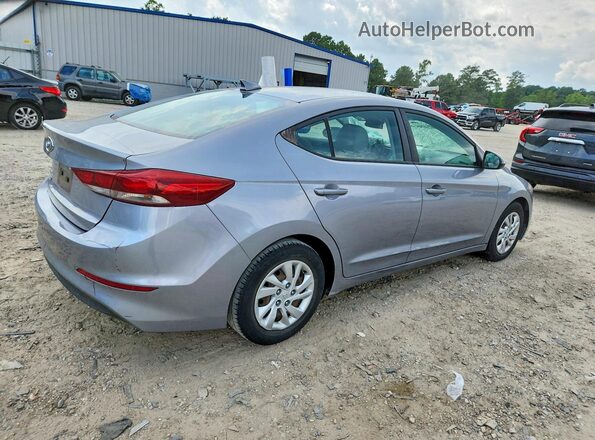 5NPD74LF1HH172637 2017 HYUNDAI ELANTRA Silver Tył prawy