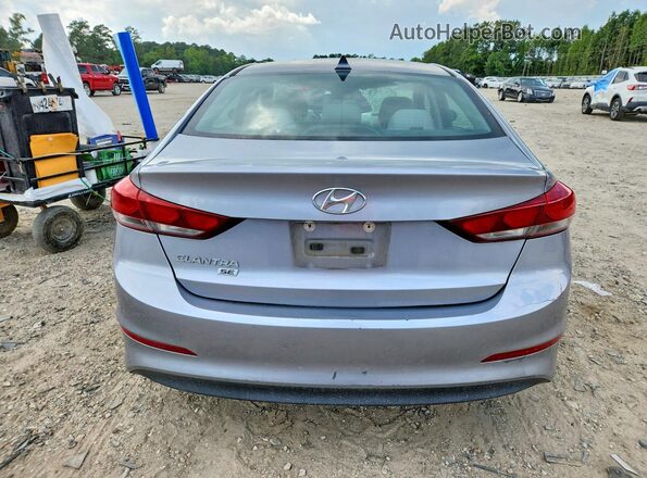 5NPD74LF1HH172637 2017 HYUNDAI ELANTRA Silver Widok z tyłu