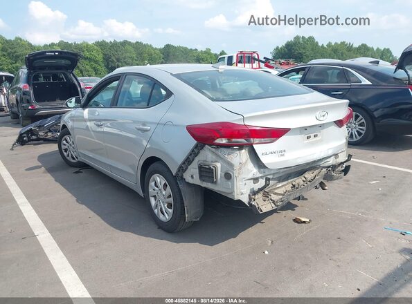 5NPD74LF1HH178065 2017 HYUNDAI ELANTRA Silver Trasero izquierdo