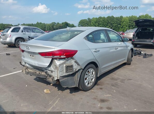 5NPD74LF1HH178065 2017 HYUNDAI ELANTRA Silver Trasero derecho