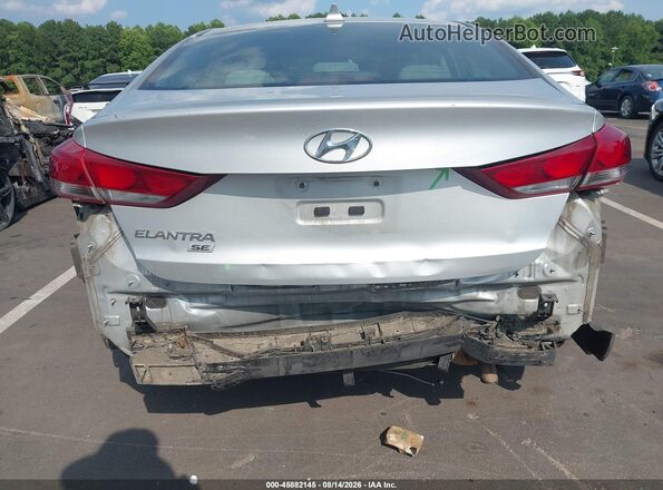 5NPD74LF1HH178065 2017 HYUNDAI ELANTRA Silver Vista frontal