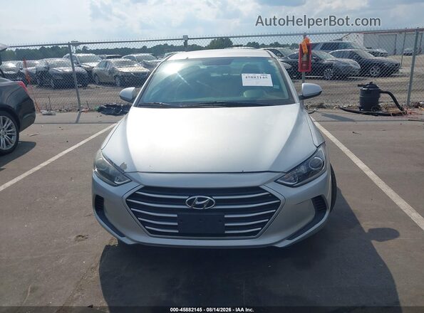 5NPD74LF1HH178065 2017 HYUNDAI ELANTRA Silver Vista interior trasera