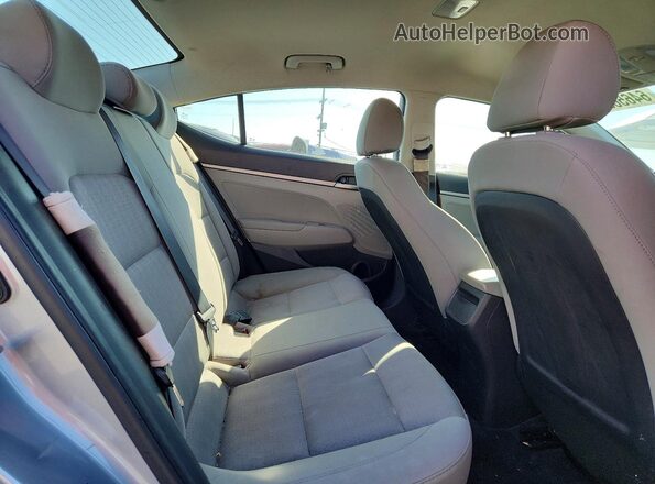 5NPD74LF1HH191141 2017 HYUNDAI ELANTRA Gray უკანა სავარძლების ხედი