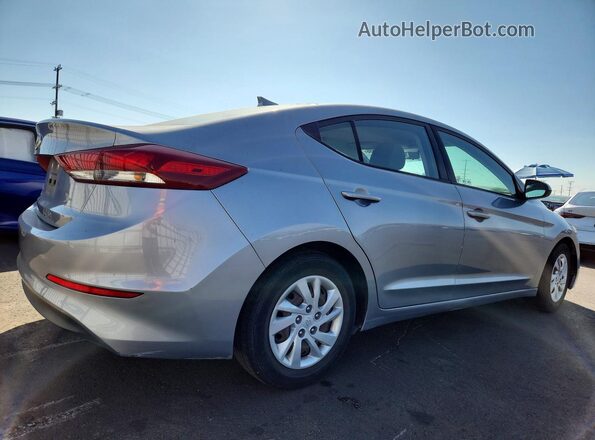 5NPD74LF1HH191141 2017 HYUNDAI ELANTRA Gray უკანა მარჯვენა