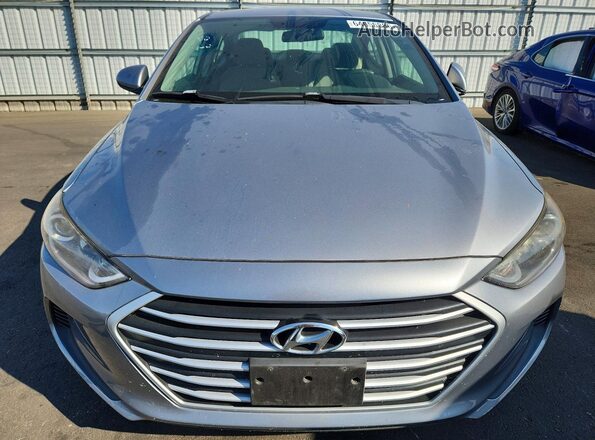 5NPD74LF1HH191141 2017 HYUNDAI ELANTRA Gray წინა ხედი