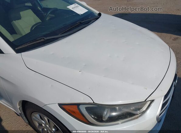 5NPD74LF1HH211839 2017 HYUNDAI ELANTRA Белый Вид спереди