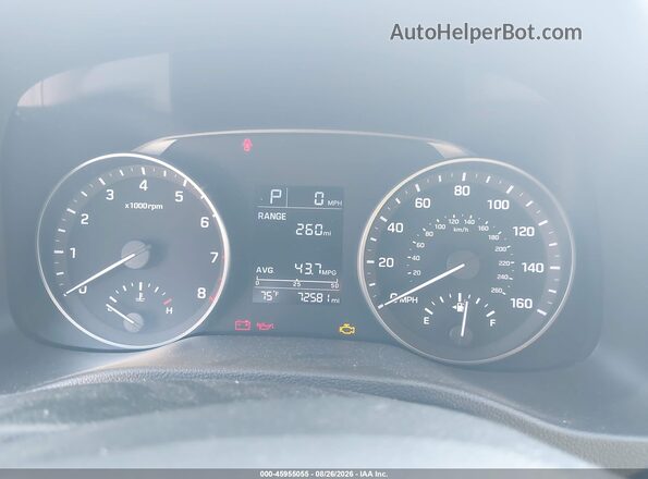 5NPD74LF1HH211839 2017 HYUNDAI ELANTRA Белый Вид задних сидений