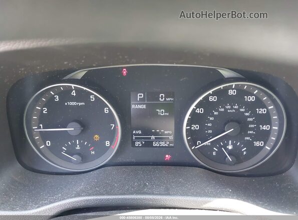 5NPD74LF1JH273151 2018 HYUNDAI ELANTRA Серебряный Вид задних сидений