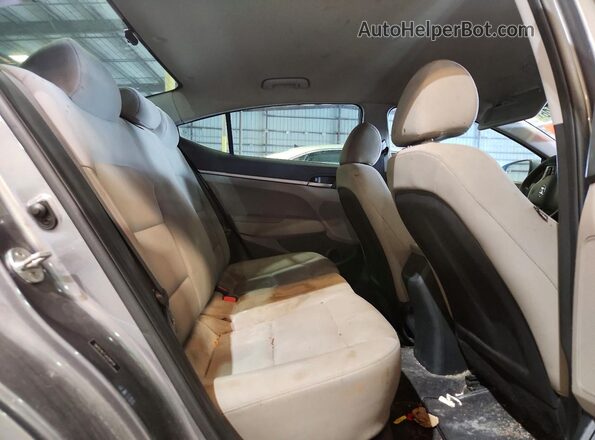 5NPD74LF1JH294159 2018 HYUNDAI ELANTRA Серый Вид задних сидений