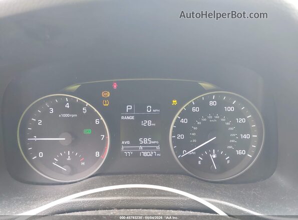 5NPD74LF1JH321702 2018 HYUNDAI ELANTRA Gray Vista de los asientos traseros