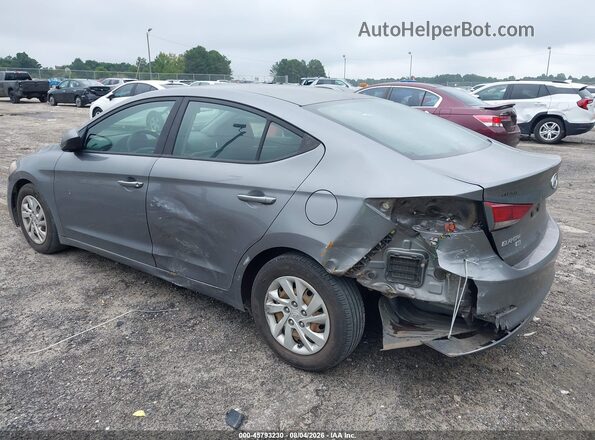 5NPD74LF1JH321702 2018 HYUNDAI ELANTRA Gray Vista frontal