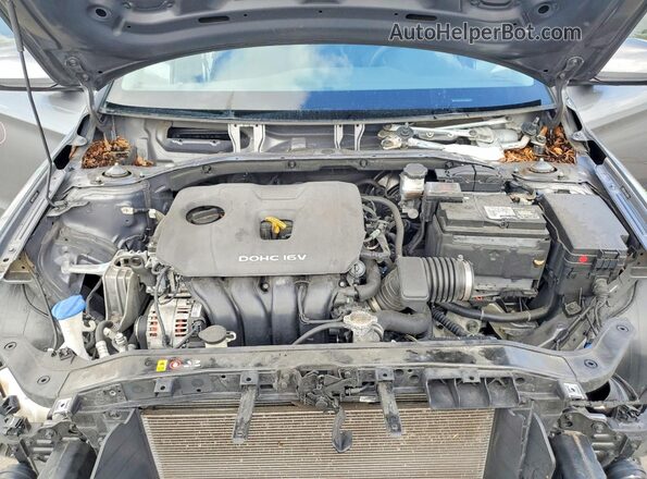 5NPD74LF1JH378787 2018 HYUNDAI ELANTRA Gray Widok wnętrza z tyłu