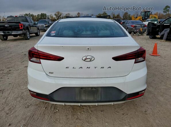 5NPD74LF1KH420005 2019 HYUNDAI ELANTRA White Vista trasera