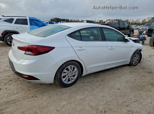 5NPD74LF1KH420005 2019 HYUNDAI ELANTRA White Trasero derecho