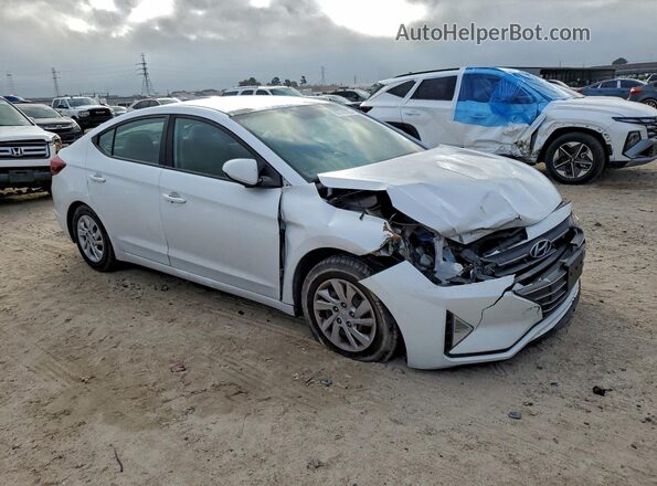 5NPD74LF1KH420005 2019 HYUNDAI ELANTRA White Delantero derecho