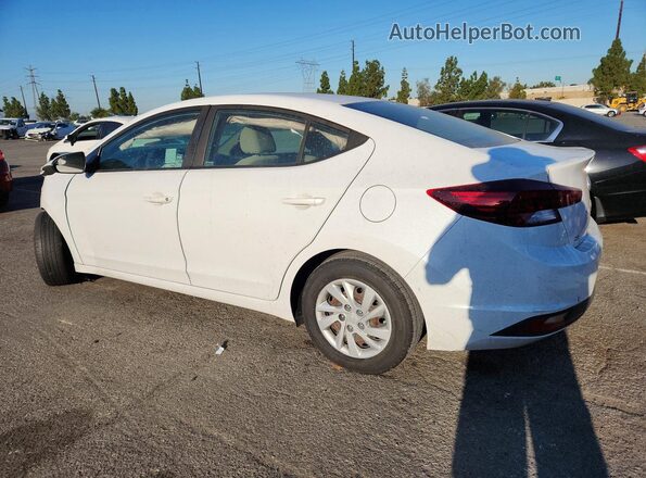 5NPD74LF1KH425804 2019 HYUNDAI ELANTRA White Հետևի ձախ