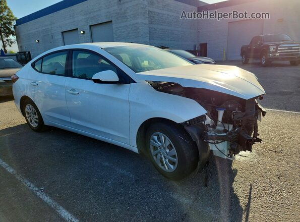5NPD74LF1KH425804 2019 HYUNDAI ELANTRA White Առջևի աջ
