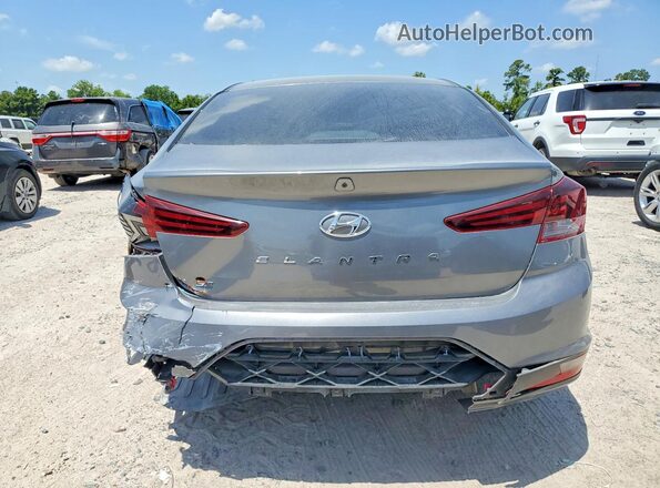5NPD74LF1KH472038 2019 HYUNDAI ELANTRA Gray Vista trasera