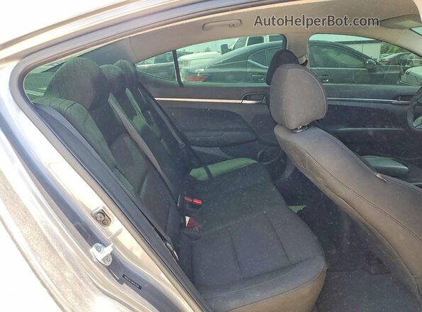5NPD74LF1KH472038 2019 HYUNDAI ELANTRA Gray Vista de los asientos traseros