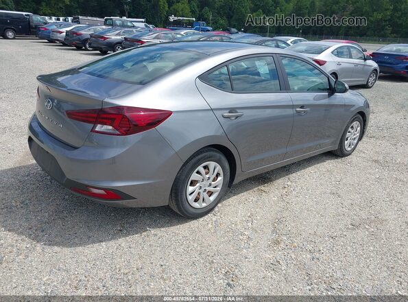 5NPD74LF1KH472590 2019 HYUNDAI ELANTRA Серый Задняя правая четверть