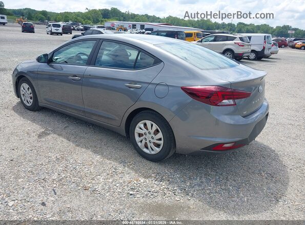 5NPD74LF1KH472590 2019 HYUNDAI ELANTRA Серый Задняя левая четверть