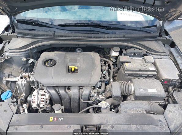 5NPD74LF1KH472590 2019 HYUNDAI ELANTRA Серый Вид сзади
