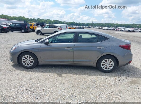 5NPD74LF1KH472590 2019 HYUNDAI ELANTRA Серый 
