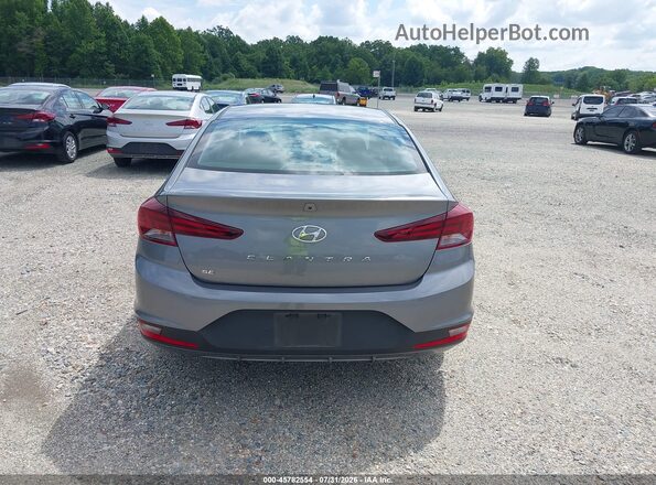 5NPD74LF1KH472590 2019 HYUNDAI ELANTRA Серый 