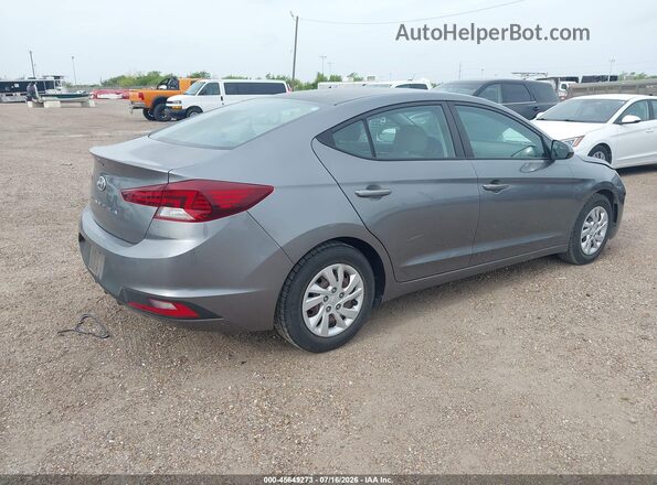 5NPD74LF1KH475991 2019 HYUNDAI ELANTRA Gray Tył prawy