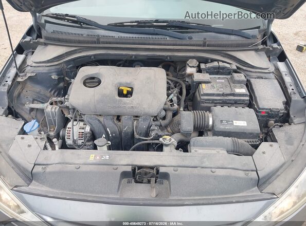 5NPD74LF1KH475991 2019 HYUNDAI ELANTRA Gray Widok z tyłu