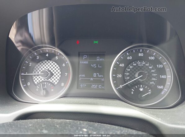 5NPD74LF1KH488904 2019 HYUNDAI ELANTRA Blue Հետևի նստատեղերի տեսք