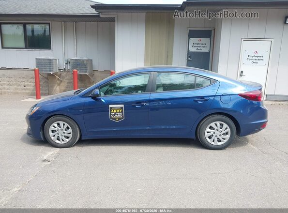 5NPD74LF1KH488904 2019 HYUNDAI ELANTRA Blue 