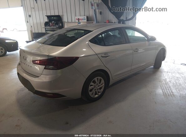 5NPD74LF1KH489194 2019 HYUNDAI ELANTRA Silver Задня права чверть