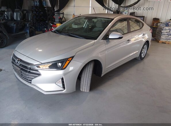 5NPD74LF1KH489194 2019 HYUNDAI ELANTRA Silver Передня ліва чверть