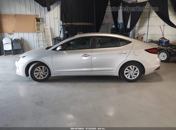 5NPD74LF1KH489194 2019 HYUNDAI ELANTRA Silver Панорамний вид салону 360°