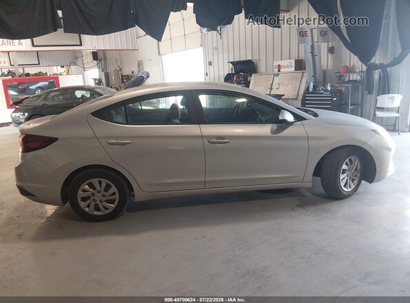 5NPD74LF1KH489194 2019 HYUNDAI ELANTRA Silver Вид задньої частини салону
