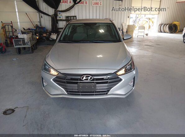 5NPD74LF1KH489194 2019 HYUNDAI ELANTRA Silver Вид щитка приладів