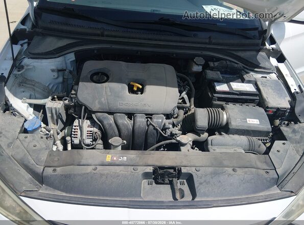 5NPD74LF1KH492886 2019 HYUNDAI ELANTRA White Вид ззаду