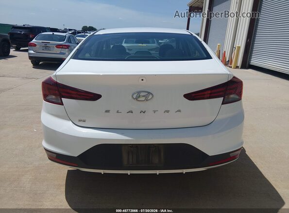 5NPD74LF1KH492886 2019 HYUNDAI ELANTRA White 